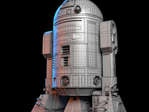 R2D2 Star Wars Model 3D