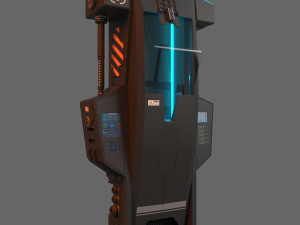 Hypersleep Chamber Modelo 3D