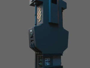 Hypersleep Chamber 3D Model