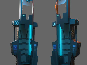 Hypersleep Chamber 3D Model