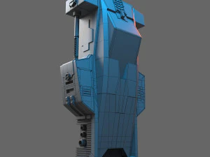 Hypersleep Chamber 3D Model