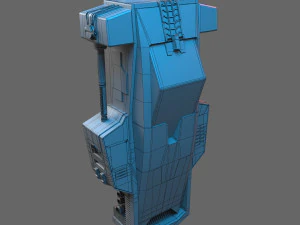 Hypersleep Chamber 3D Model