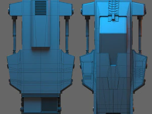 Hypersleep Chamber 3D Model