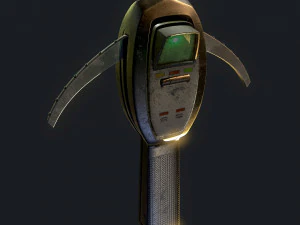 PKE Meter Ghostbusters 3D Model