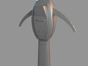 PKE Meter Ghostbusters 3D Model