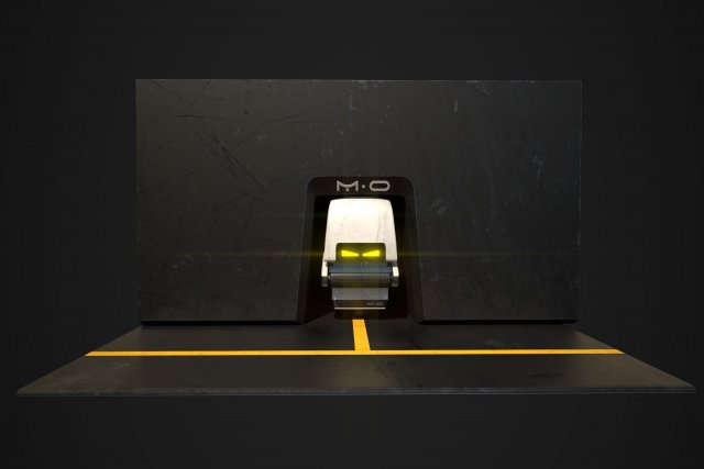 M-O Wall-E Modello 3D .c4d .max .obj .3ds .fbx .stl .blend 