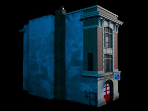 Ghostbusters home 3D Model