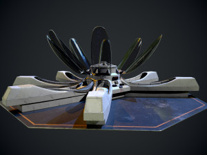 Hypersleep Chamber ALIEN Model 3D
