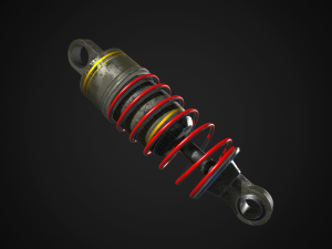 Shock Absorber 3D मॉडल