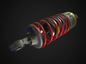 Shock Absorber 3D मॉडल