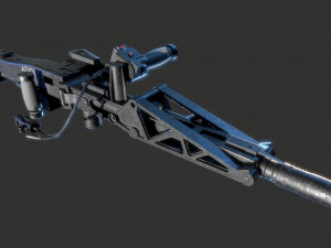 M56 Smartgun Aliens 3D Models