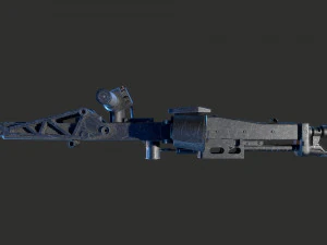 M56 Smartgun Aliens 3D Model