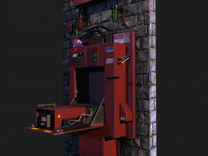 Containment Unit Ghostbusters Modelo 3D