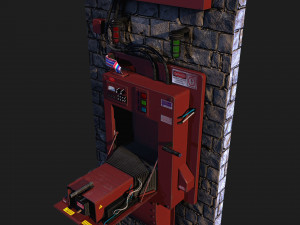 Containment Unit Ghostbusters Modelo 3D