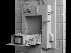 Containment Unit Ghostbusters 3D Model
