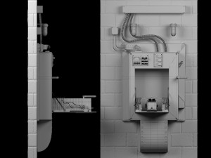 Containment Unit Ghostbusters Modelo 3D