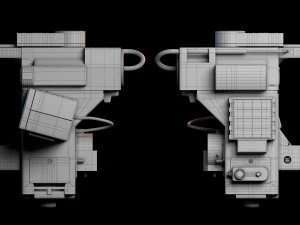 M314 Motion Tracker Aliens 3D Model