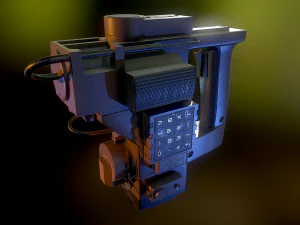M314 Motion Tracker Aliens 3D Model