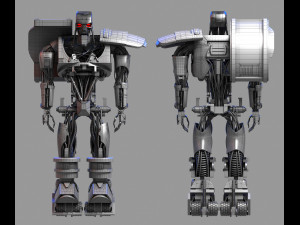 Robot ABC Warriors Model 3D