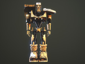 Robot ABC Warriors 3D Model