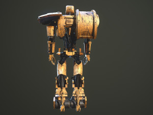 Robot ABC Warriors Model 3D