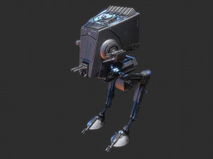 AT-ST Star Wars 3D Модель