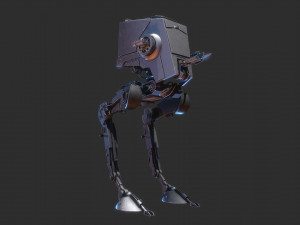 AT-ST Star Wars 3D Модель