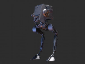 AT-ST Star Wars 3D Модель