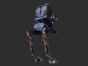 AT-ST Star Wars 3D Модель