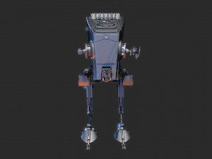 AT-ST Star Wars 3D Модель
