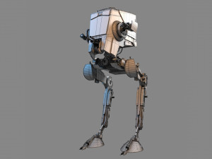 AT-ST Star Wars 3D Модель