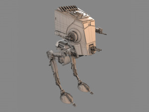AT-ST Star Wars 3D Модель