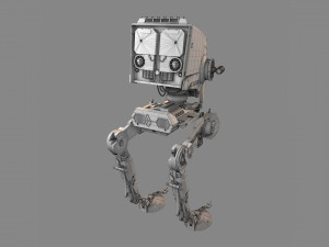 AT-ST Star Wars 3D Модель