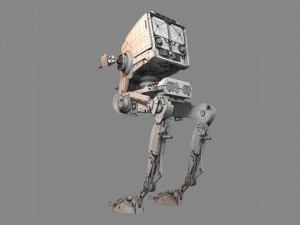 AT-ST Star Wars 3D Модель