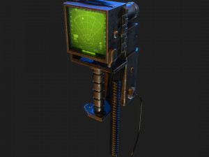 Motion Tracker Aliens 3D Model