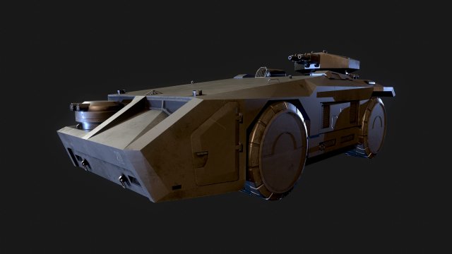 M 577 APC Aliens 3D मॉडल .c4d .max .obj .3ds .fbx .stl .blend 