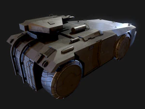 M 577 APC Aliens 3D Modell