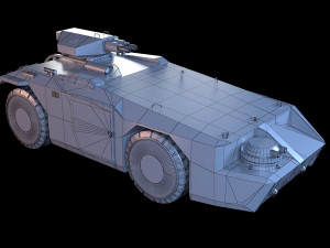 M 577 APC Aliens 3D मॉडल