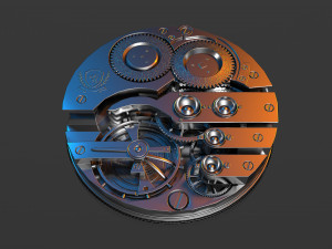 Clockwork 3D Model