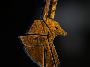 Egyptian symbol Modello 3D
