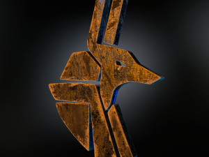 Egyptian symbol Modello 3D