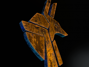 Egyptian symbol Modello 3D