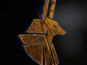Egyptian symbol Modello 3D
