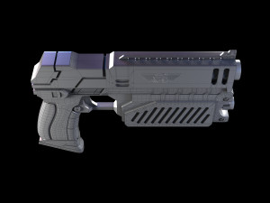 The Lawgiver Judge Dredd Modèle 3D