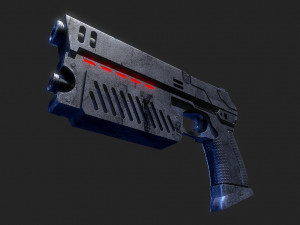 The Lawgiver Judge Dredd Modèle 3D