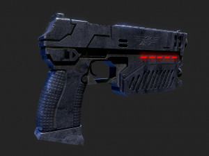 The Lawgiver Judge Dredd Modèle 3D