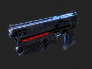 The Lawgiver Judge Dredd Modèle 3D