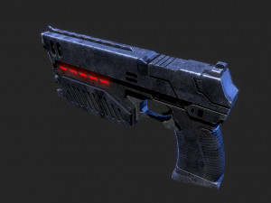 The Lawgiver Judge Dredd Modèle 3D
