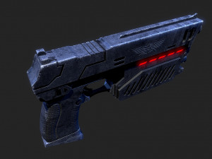 The Lawgiver Judge Dredd Modèle 3D