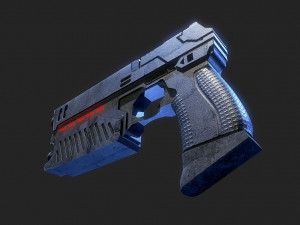 The Lawgiver Judge Dredd Modèle 3D
